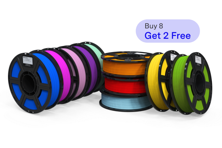 MakerBot Sketch PLA Filament 10 Pack (Buy 8, Get 2 Free) 