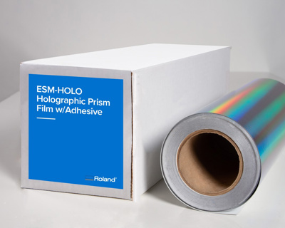 Roland Holographic Prism Film Adhesive 15" x 75'