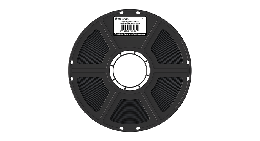 MakerBot Sketch PLA Filament Black (1kg, 2.2lbs)