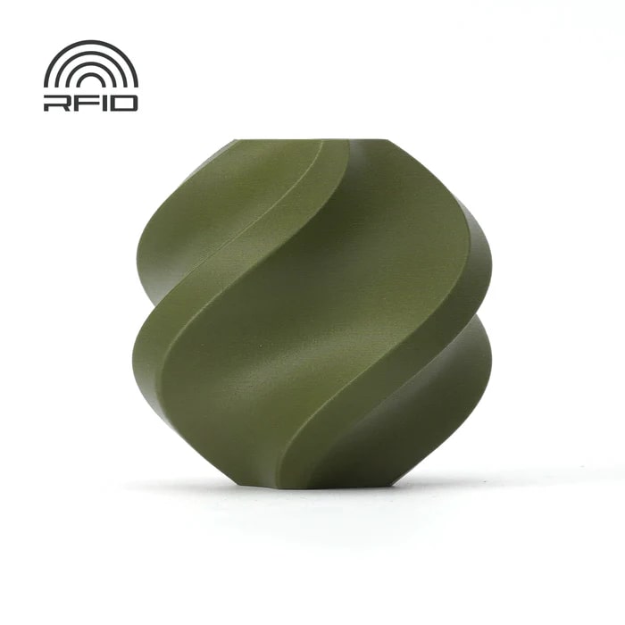 Bambu PLA Matte-Dark Green Refill, no spool