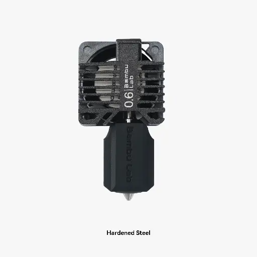 [580-0130] Bambu Complete hotend assembly with hardened steel nozzle -0.6mm X1E FAH015