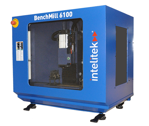 [800-0201] Intelitek CNC BenchMill 6100 Starter Bundle 110v