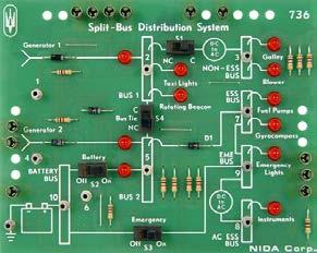 [870-0007] Nida 1438P Aircraft Electrical Card Set